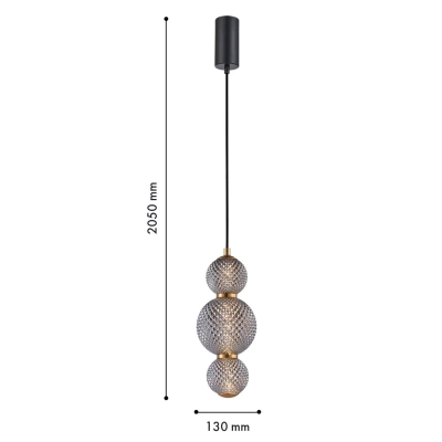 Подвес Kiran 4611-1P, LED*7W, 910LM, 3000K. ТМ F-Promo