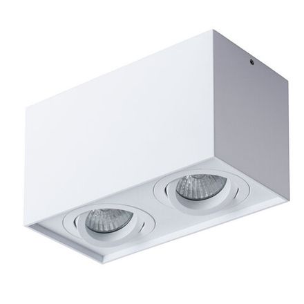 Точечный накладной светильник Arte Lamp FACTOR A5544PL-2WH, 2хGU10