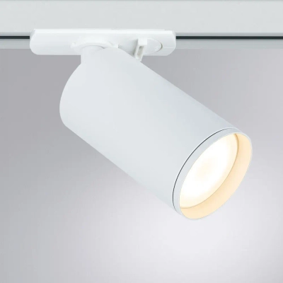 Трековый светильник Arte Lamp FLAME A1519PL-1WH, 1хGU10