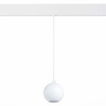 ST354.543.12 Магнитный трековый светильник подвесной белый LED 1*12W 4000K 750Lm Ra&gt;80 36° IP20 D100xH92 48V