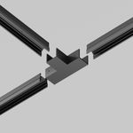 Коннектор T-образный для профиля Elasity IP, O-TR001-TC. TM Maytoni