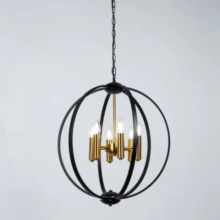 Подвесная люстра Arte Lamp CASTULA A7013SP-6BK, 6хE14