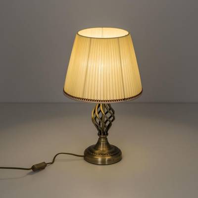 Citilux Вена CL402833 Настольная лампа с абажуром Бронза