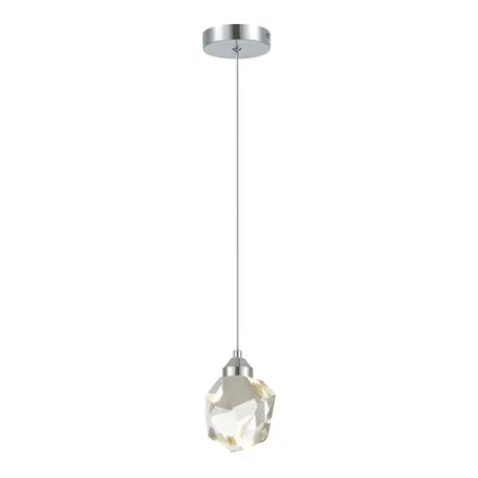 SL6114.103.01 Подвес ST-Luce Хром/Прозрачный LED 1*3W 3000K