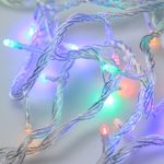 Светодиодная гирлянда ARD-STRING-HOME-5000-CLEAR-50LED-LIVE RGB (230V, 3.5W) (Ardecoled, IP20)