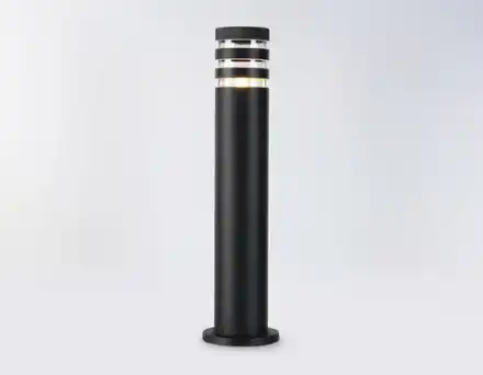 Светильник уличный ландшафтный ST2566 BK/CL черный/прозрачный IP54 E27 max 40W D110*625