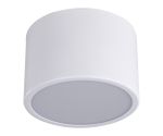 05510,01 Светильник Медина белый d10 h6,5 Led 8W (4000K)