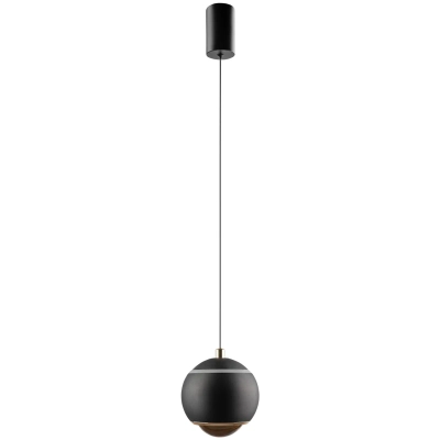 Светильник подвесной Crystal Lux CARO SP LED BLACK 1342/201