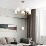 Настенный светильник 60158/1 латунь