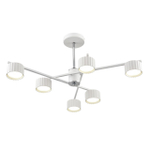 8241/6C COMFI LN26 244 белый/хром, металл Люстра потолочная LED GX53 6*7W 220V KARINA