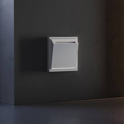 VLS002616 Накладка для выключателя карточного, S70 (серый). (ТМ Maytoni)