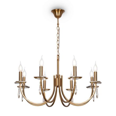 Люстра Forte FR1006PL-08G, E14х8. TM Maytoni