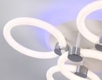 Светильник светодиодный потолочный FA3841/4+1 WH белый 70W 3000K-6400K+RGB D538*115 (ПДУ РАДИО 2.4G)