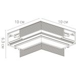 Коннектор угловой внутренний для магнитного шинопровода Arte Lamp LINEA-ACCESSORIES A480933
