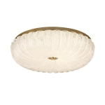 7719/60L PIKO LED SN 567 Светильник металл/стекло/прозрачный/золотой LED 60Вт 3000-6500K D500 IP20 пульт ДУ TESORO