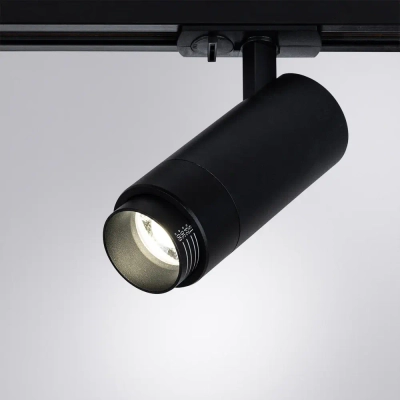 Трековый светильник Arte Lamp MERAK A3540PL-1BK, 1хLED