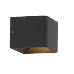 SL455.041.01 Светильник настенный ST-Luce Черный/Черный LED 1*6W 3000K