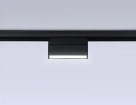 Светильник светодиодный трековый для шинопровода Magnetic GL4059 BK черный IP20 6W 4200K 48V 115*22*105