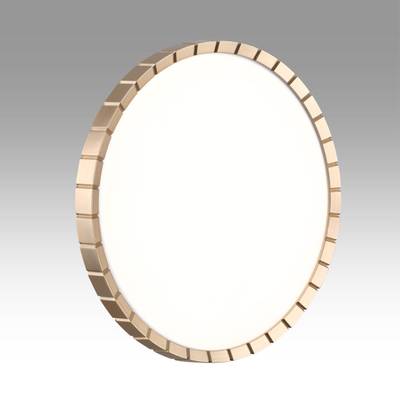 7648/EL PALE SN 88 Светильник пластик/белый/золотой LED 70Вт 3000-6000К D486 IP43 пульт ДУ ATABI GOLD