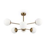 Подвесной светильник Sonder FR5204PL-06BS, E27х6. TM Maytoni