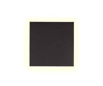 Светильник уличный Пирей черный w15*15*5 h15 Led 12W (4000K) IP65