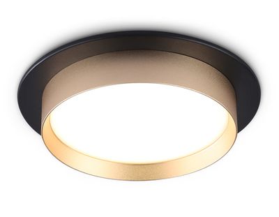 Светильник встраиваемый TN5228 BK/GD черный/золото GX53 max 12W D110*35