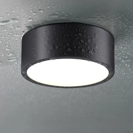 358904 SPOT NT22 588 черный Встраиваемый влагозащищенный светильник IP54 LED 4000K 10W 220V MAY