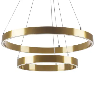 748113 Люстра SATURNO LED 60W 4400LM 70G ЗОЛОТО 3000-6000K Lightstar