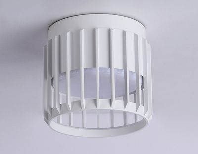 Накладной светильник со сменной лампой  TN71151 WH белый GX53 D100*80