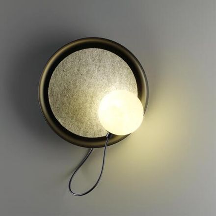 370974 OVER NT24 378 черный Светильник накладной настенный IP20 G9 7W 220V FELTO