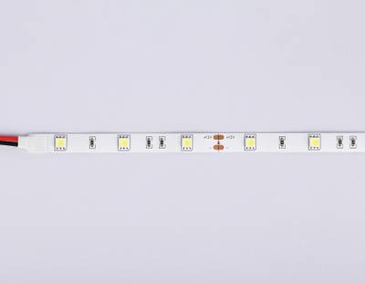 Светодиодная лента GS1803 5050 30Led/ 7.2W m/ 12V IP20 6500K/ 5000*10*1.87mm/ кратность резки 25mm (2 конт.)