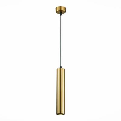 ST151.303.01 Светильник подвесной Золотистый GU10 1*50W  IP20 D54xH290 220V Без ламп