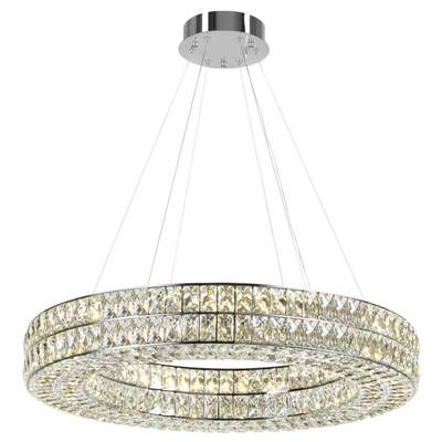 4927/85L L-VISION ODL24 599 хром/металл/хрусталь Люстра LED 85W 4000K 5074Лм PANTA