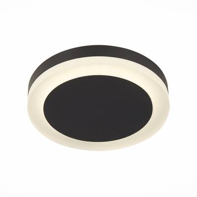 ST104.442.06 Светильник потолочный Черный LED 1*6W 4000K 468Lm Ra&gt;80 120° IP20 D110xH20 170-240V