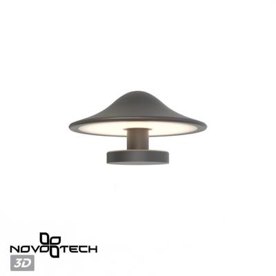 359301 STREET NT24 000 черный Светильник ландшафтный настенный IP65 LED 7W 4000K 175-265V FUNG