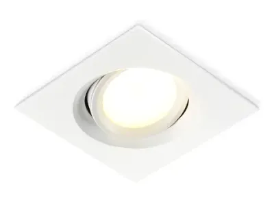 Светильник встраиваемый TN1143 WH белый IP44 GU5.3 95*95*38