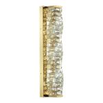 4999/15WL HALL ODL23 645 золотой/прозрачный/металл/хрусталь Бра LED 15W 4000K STRAZA