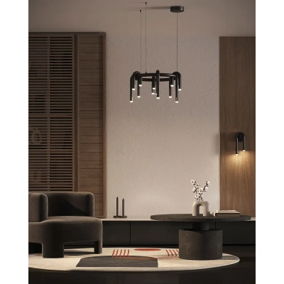 Подвесная люстра Arte Lamp WARHOL A3258LM-30BK, 1хLED