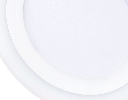 Встраиваемый cветодиодный светильник с подсветкой DCR376 12W+4W 6400K/3000K 85-265V D195*28