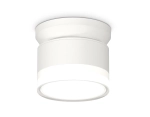 Комплект накладного светильника XS8101047 SWH/FR/CL белый песок/белый матовый/прозрачный GX53 (N8901, C8101, N8399)