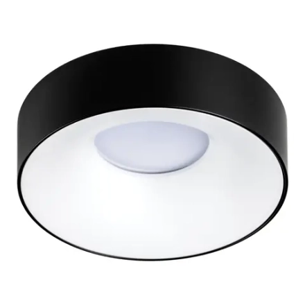 L01002027 Светильник LEVIGO MR16/HP16 БЕЛЫЙ/ЧЕРНЫЙ МАТОВЫЙ (010020+510027)