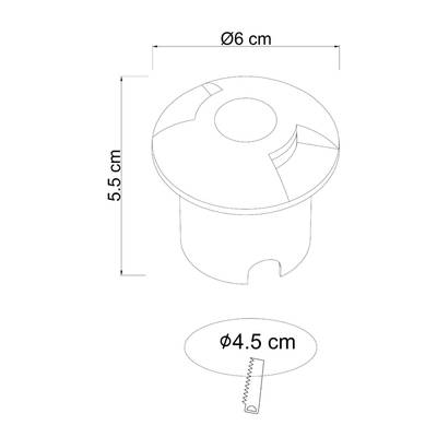 Тротуарный светильник Arte Lamp PIAZZA A3221IN-2BK, 1хLED