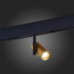 ST808.236.08 Магнитный трековый светильник Золотистый LED 1*8W 3000K 550Lm Ra>90 36° IP20 D42xH135 48VV