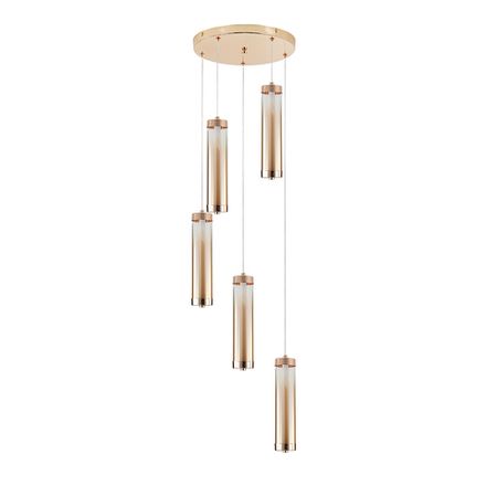 Подвесной светильник Indigo 11061/5P Gold, 5хLED