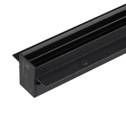 Трек встраиваемый MAG-TRACK-2538-FDW-1000 (BK, 5LN) (Arlight, IP20 Металл, 5 лет)