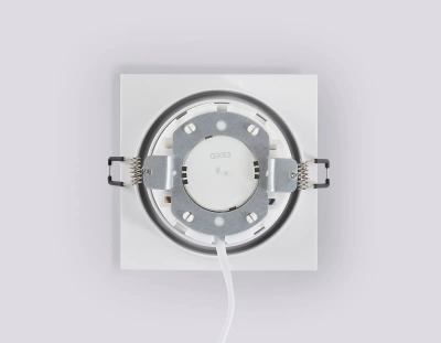 Светильник встраиваемый TN52337 SWH белый песок GX53 max 12W 115*115*25