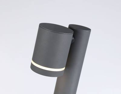 Светильник уличный ландшафтный поворотный ST3342 GR серый IP54 GX53 max 15W 100*85*600