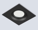 Светильник встраиваемый TN1144 BK черный IP44 GU5.3 95*95*38