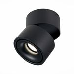 ST652.442.12 Светильник потолочный Черный LED 1*12W 4000K 1 000Lm Ra&gt;90 36° IP20 D100xH105 170-240V