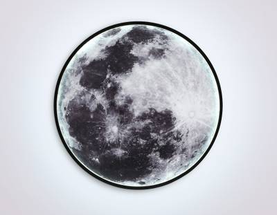 Светильник светодиодный настенно-потолочный FW11111 BK черный 18W LED 3000-6400K D300*38